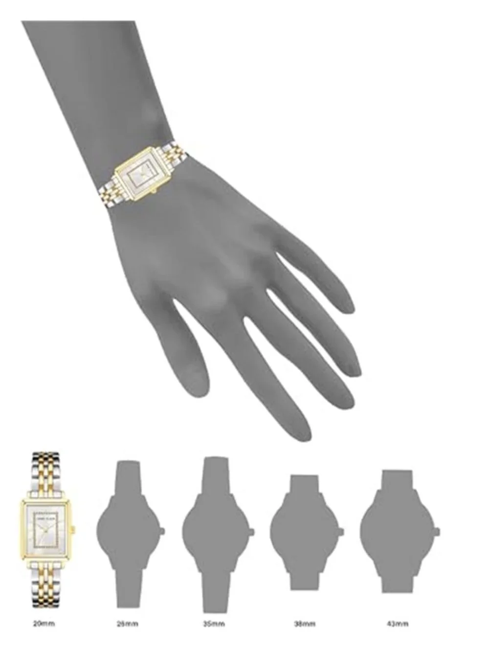 Women's Glitter Accented Bracelet Watch